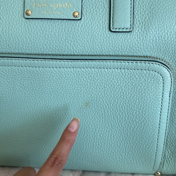 Kate Spade Mint Green Handbag/Purse - Picture 2 of 8